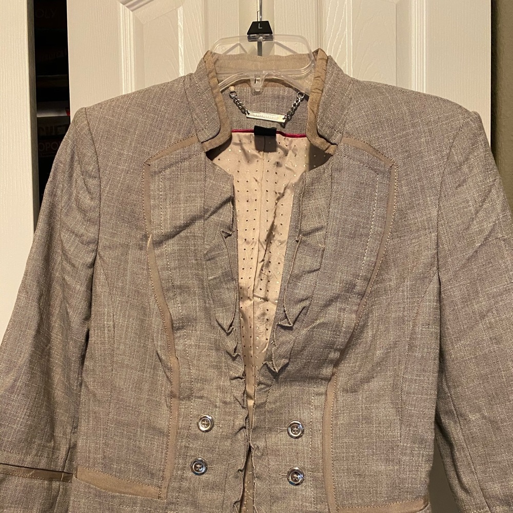 Lined suit jacket